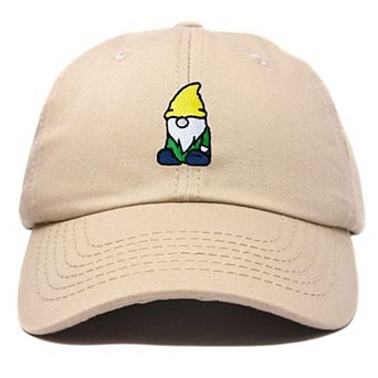 Dalix Gnome Embroidered Dad Hat