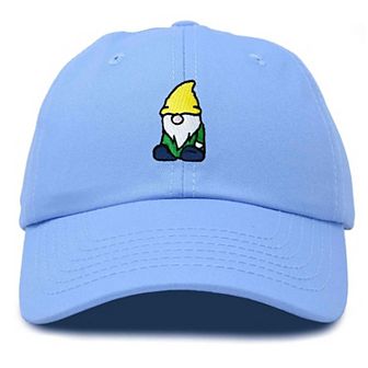 Dalix Gnome Embroidered Dad Hat