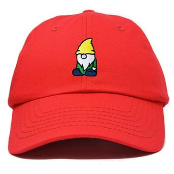 Dalix Gnome Embroidered Dad Hat