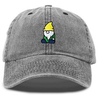 Dalix Gnome Embroidered Dad Hat