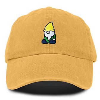 Dalix Gnome Embroidered Dad Hat