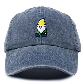 Dalix Gnome Embroidered Dad Hat