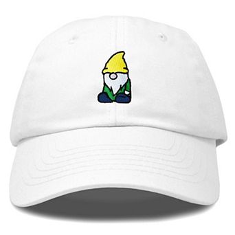 Dalix Gnome Embroidered Dad Hat
