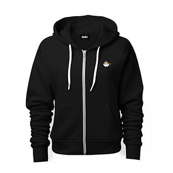 Dalix Cappuccino Zip Hoodie