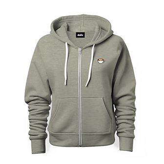 Dalix Cappuccino Zip Hoodie
