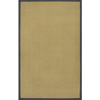 Camden Farmhouse Cottage Border Jute Area Rug