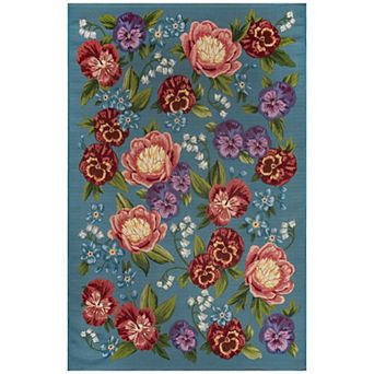 Liora Manne Marina Secret Garden Indoor / Outdoor Area Rug