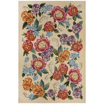 Liora Manne Marina Secret Garden Indoor / Outdoor Area Rug