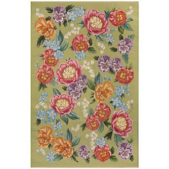 Liora Manne Marina Secret Garden Indoor / Outdoor Area Rug