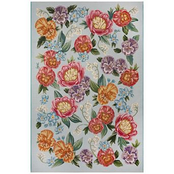 Liora Manne Marina Secret Garden Indoor / Outdoor Area Rug