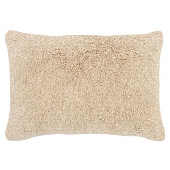 Miryana Cotton Tufted Shag Decorative Throw Pillow