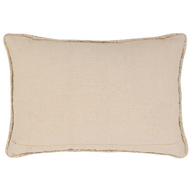 Miryana Cotton Tufted Shag Decorative Throw Pillow