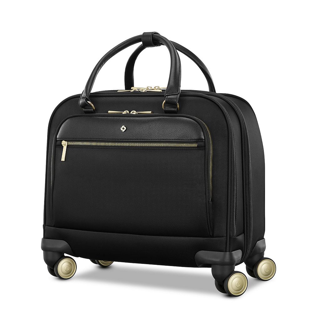 Samsonite Mobile Office ブラックキャリーケース Samsonite Mobile Solution 2 Spinner Mobile Office Carry-On Luggage