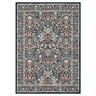 Garvee Machine Washable Rustic Area Rug Non Slip Low Pile Soft Rug for Bedroom Kitchen Bathroom