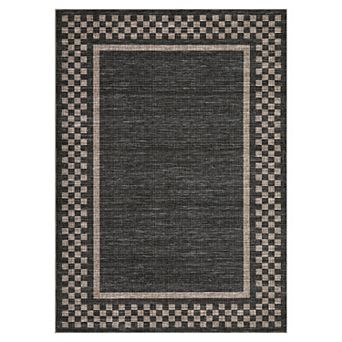 Garvee Geometric Area Rug Ultra Soft Non Slip Washable Modern Indoor Rug for Bedroom Kitchen