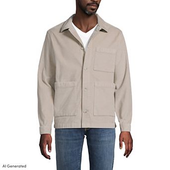 Men's Lands' End Corduroy Chore Jacket