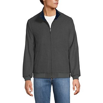 Men's Lands' End Reversible Harrington Jacket
