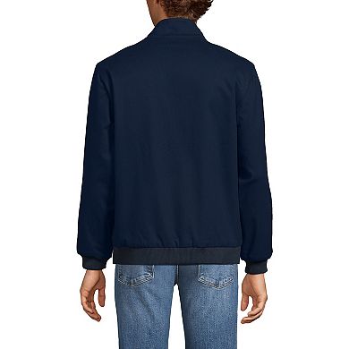 Men's Lands' End Reversible Harrington Jacket