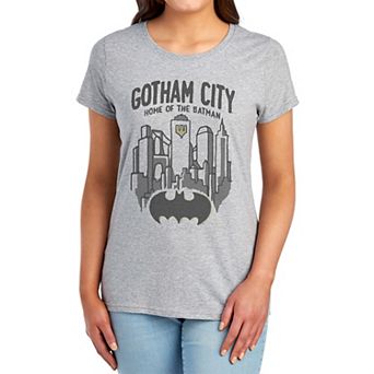 Juniors' Batman Gotham City Graphic Tee