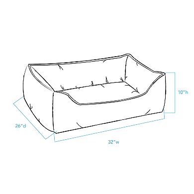 Carolina Pet Co. Teddy Bear Kuddler Pet Bed