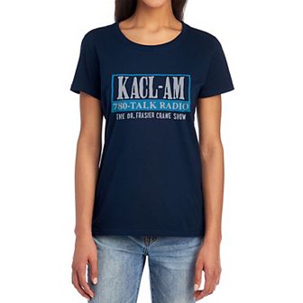 Juniors' Frasier KACL-AM Talk Radio Graphic Tee