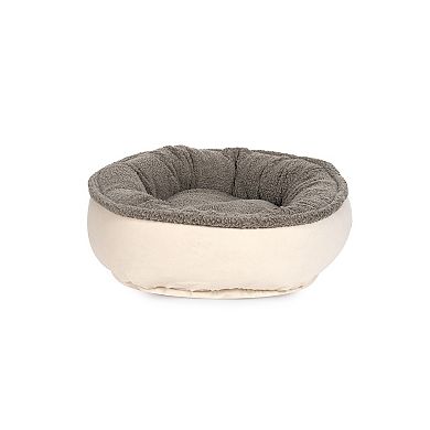 Carolina Pet Co. Microfiber Comfy Oval Pet Bed