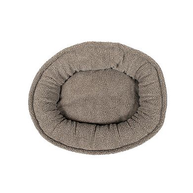 Carolina Pet Co. Microfiber Comfy Oval Pet Bed