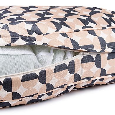 Carolina Pet Co. Modern Geo Oval Lounger Pet Bed