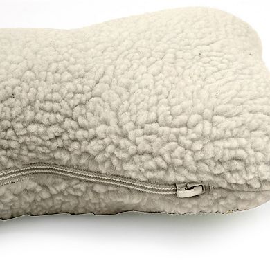 Carolina Pet Co. Sherpa Bone-Shaped Pet Pillow