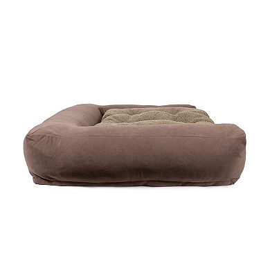 Carolina Pet Co. Microfiber Rectangle Couch Pet Bed
