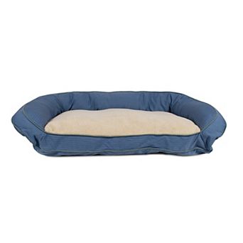 Carolina Pet Co. GreenDog Checkered Wave Bolster Pet Bed