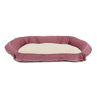 Carolina Pet Co. GreenDog Checkered Wave Bolster Pet Bed