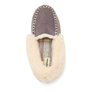 Dearfoams Ryland Cabin Women's Moc Toe Slip-On Slippers