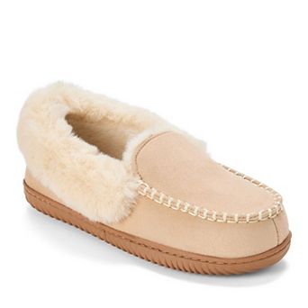 Dearfoams Ryland Cabin Women's Moc Toe Slip-On Slippers