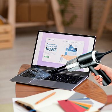 2-in-1 Mini Wireless Vacuum Cleaner & Air Duster