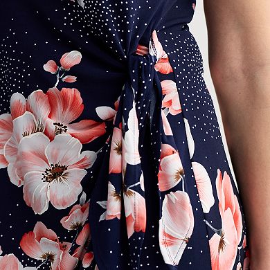 Petite Robbie Bee Halter Neck Maxi Dress