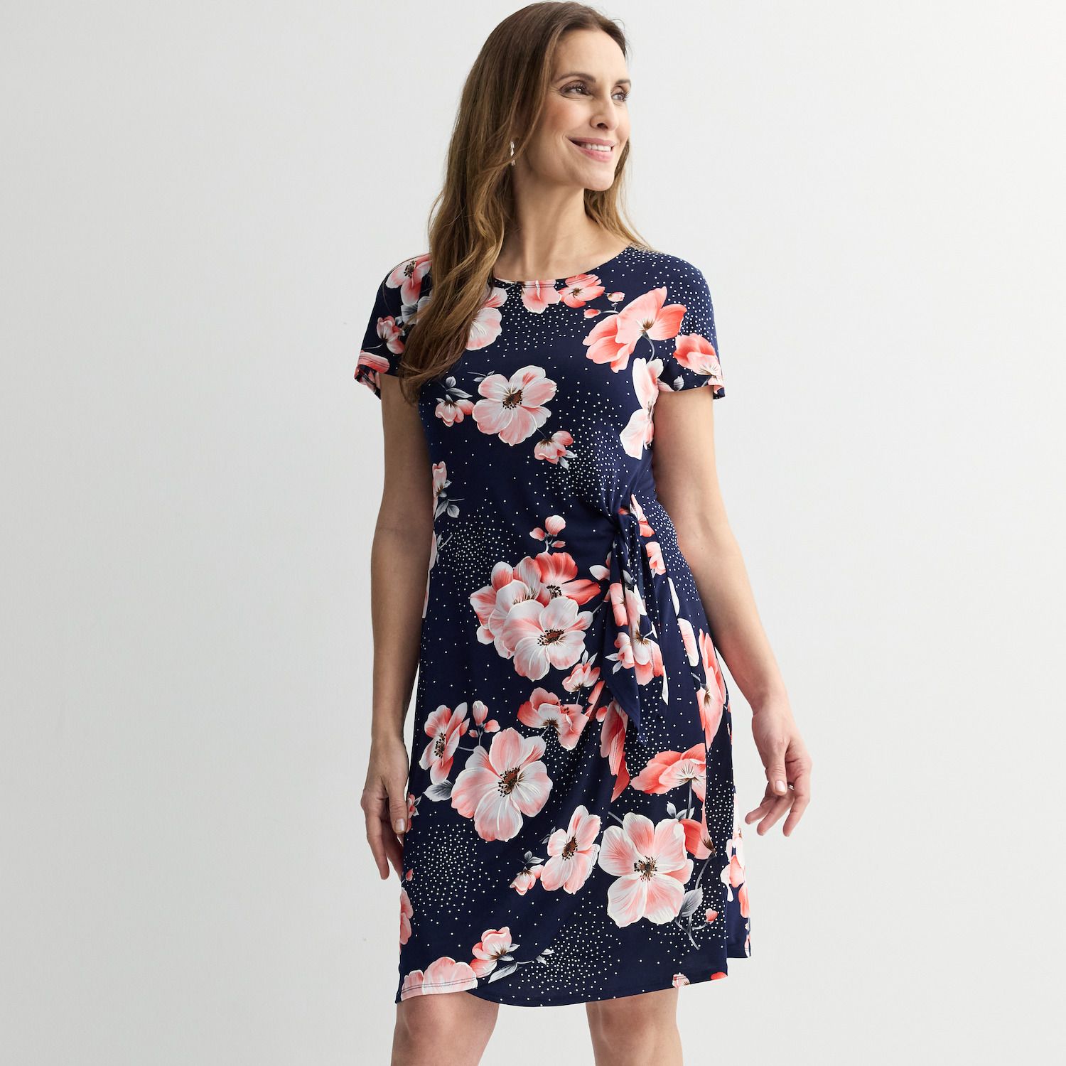 Женские платья Robbie Bee Short Sleeve Sarong Dress