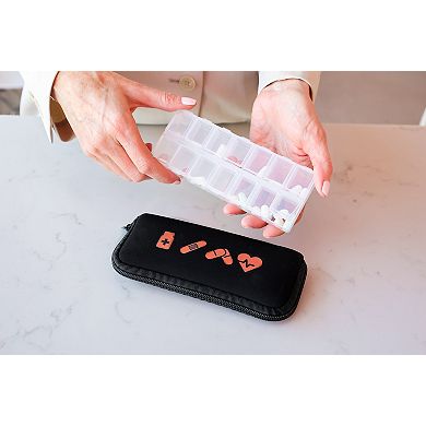 MYTAGALONGS Vitamin Organizer & Pill Case