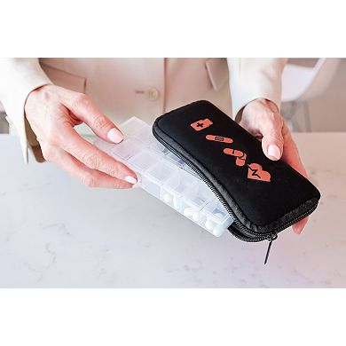 MYTAGALONGS Vitamin Organizer & Pill Case