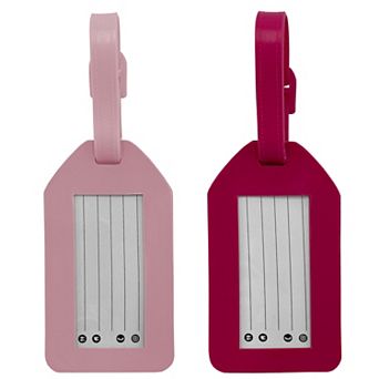 MYTAGALONGS 2 pc Luggage Tag Set