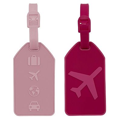 MYTAGALONGS 2-pc. Luggage Tag Set