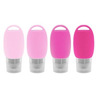 MYTAGALONGS 4 pk Mini Silicone Travel Bottles