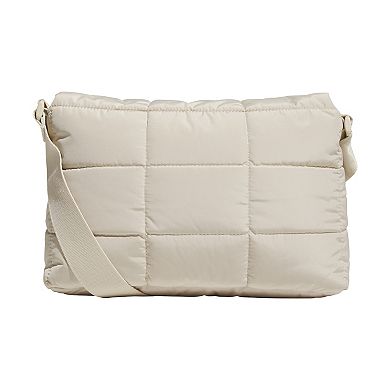 adidas Quilted Crossbody Bag with Adjustable Strap