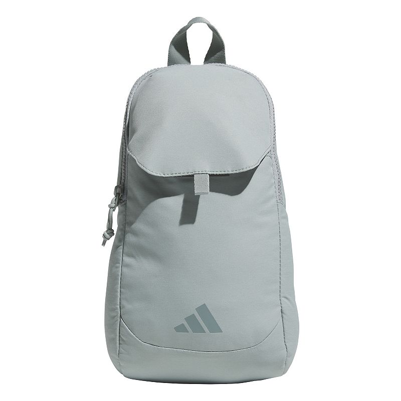 adidas Essentials 3 Sling Bag With Crossbody Strap, Sage Green