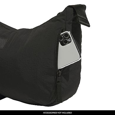 adidas Crescent Crossbody Bag with Zip Closure