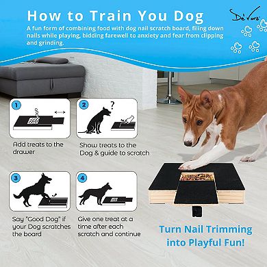 De' Vora Buddy Trainer-Dog Nail Scratch Board