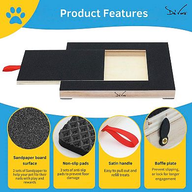 De' Vora Buddy Trainer-Dog Nail Scratch Board