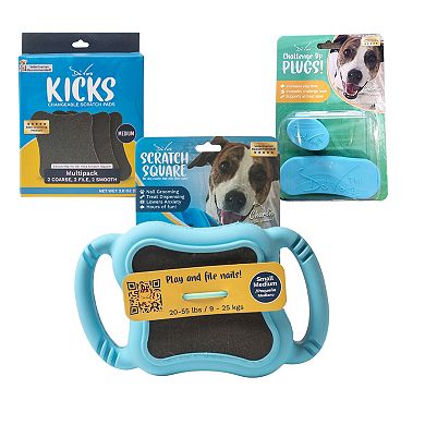 De' Vora Challenge Up Slow Feeder Plugs for Scratch Square