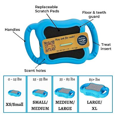 De' Vora Scratch Square Dog & Cat Grooming Toy