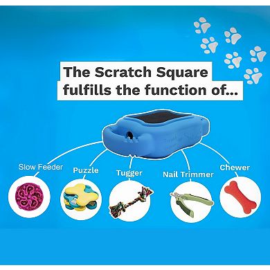 De' Vora Scratch Square Dog & Cat Grooming Toy